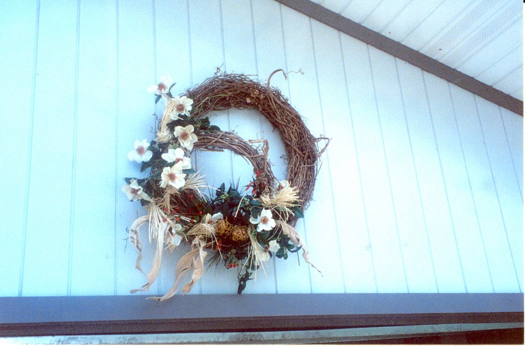 Decorated Double Grapevine Wreath